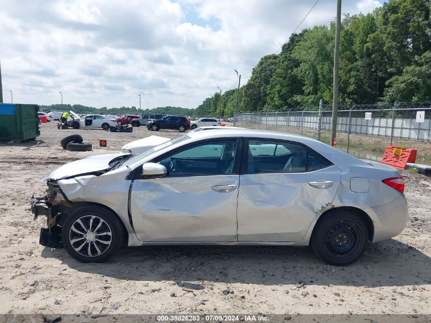 2017 Toyota Corolla Le VIN: 5YFBURHE2HP663086 Lot: 39826283