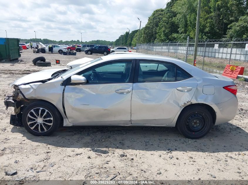 2017 Toyota Corolla Le VIN: 5YFBURHE2HP663086 Lot: 39826283