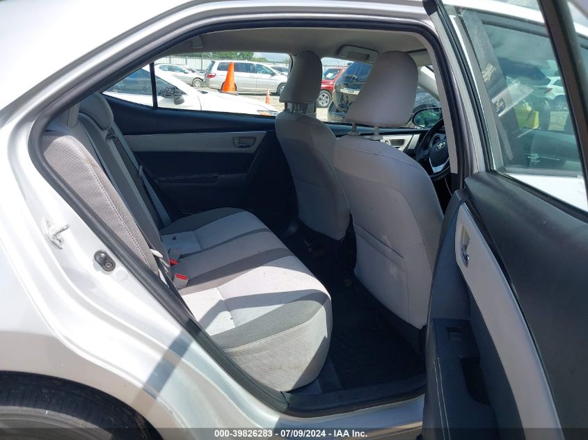 2017 Toyota Corolla Le VIN: 5YFBURHE2HP663086 Lot: 39826283