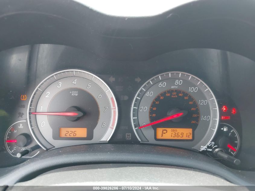 2010 Toyota Corolla S VIN: 1NXBU4EE2AZ209030 Lot: 39826286