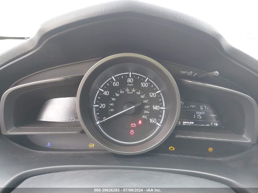 2018 Mazda Mazda3 Touring VIN: 3MZBN1V3XJM199234 Lot: 39826293