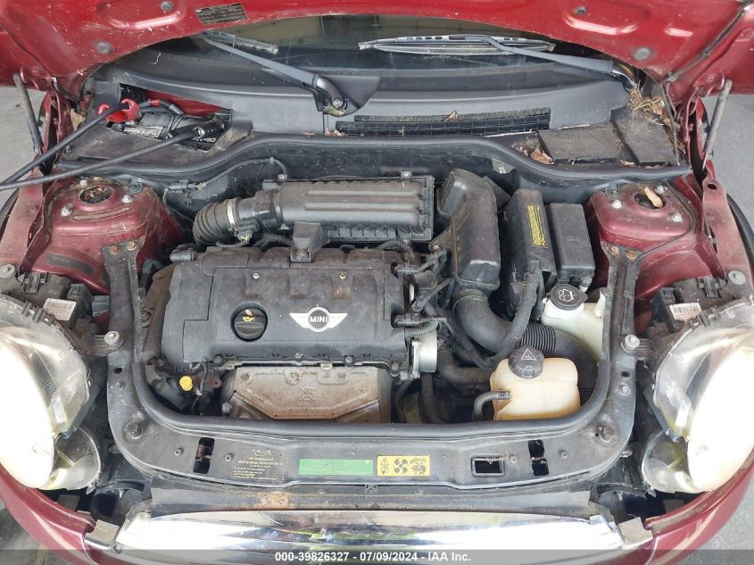 2008 Mini Cooper VIN: WMWMF33558TT60817 Lot: 39826327
