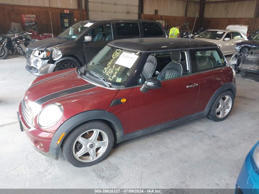 WMWMF33558TT60817 | 2008 MINI COOPER