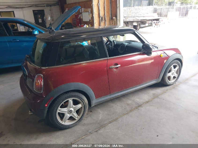 WMWMF33558TT60817 | 2008 MINI COOPER