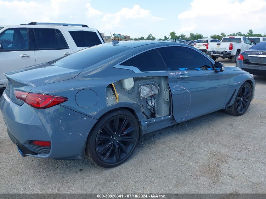 2022 Infiniti Q60 Red Sport 400 VIN: JN1FV7LL5NM680071 Lot: 39826341