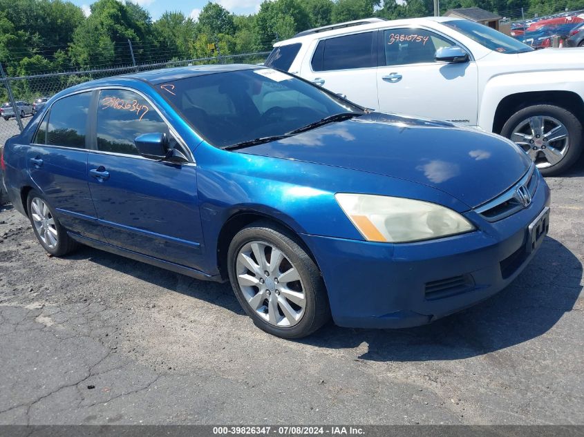 2006 Honda Accord 3.0 Ex VIN: 1HGCM66536A038124 Lot: 39826347