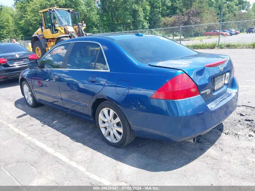 2006 Honda Accord 3.0 Ex VIN: 1HGCM66536A038124 Lot: 39826347