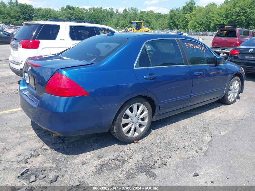 2006 Honda Accord 3.0 Ex VIN: 1HGCM66536A038124 Lot: 39826347