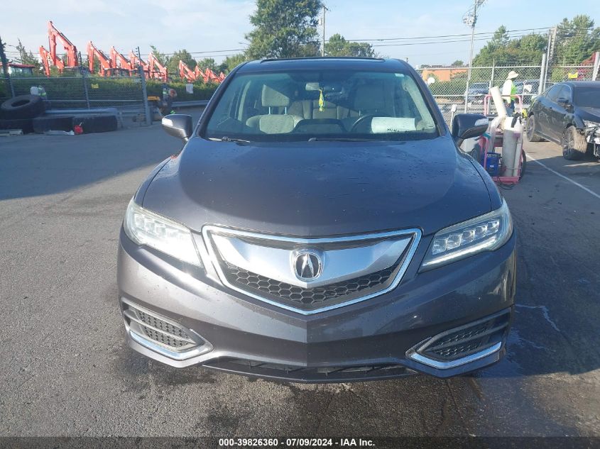 2016 Acura Rdx Technology Acurawatch Plus Packages/Technology Package VIN: 5J8TB3H52GL014470 Lot: 39826360