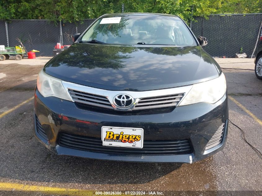 2012 Toyota Camry L VIN: 4T1BF1FK2CU628642 Lot: 39826380