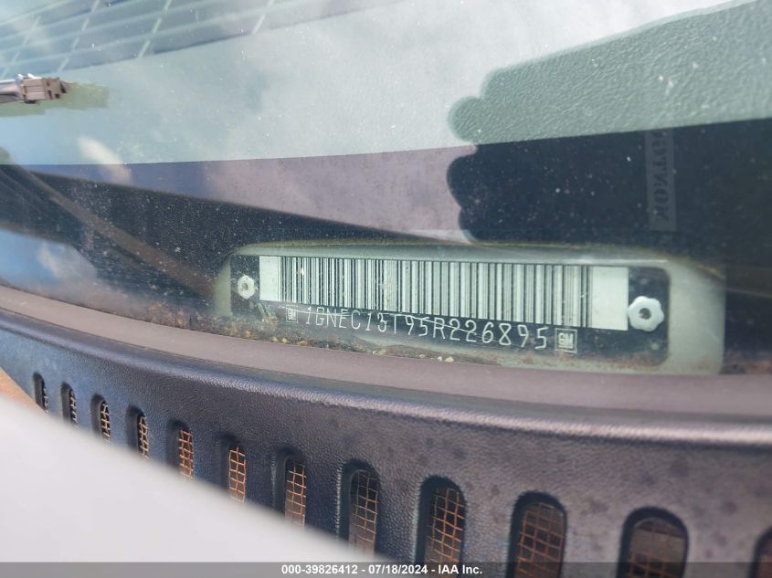 2005 Chevrolet Tahoe Lt VIN: 1GNEC13T95R226895 Lot: 39826412