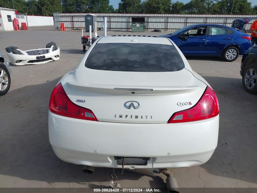 2015 Infiniti Q60 Journey/Ipl VIN: JN1CV6EL0FM890606 Lot: 39826420