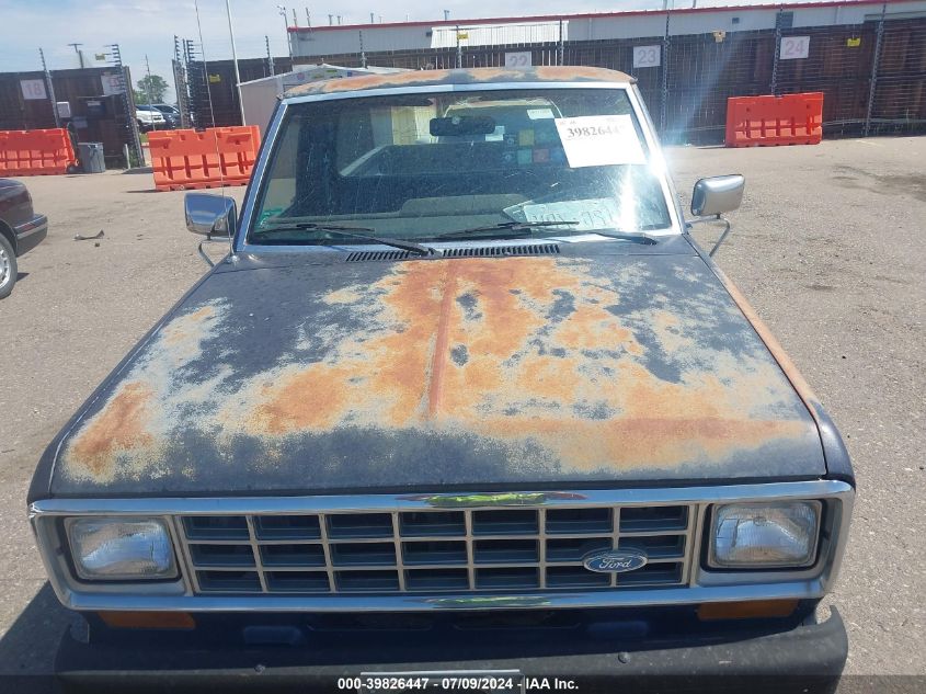 1985 Ford Ranger VIN: 1FTCR11S0FUB67775 Lot: 39826447