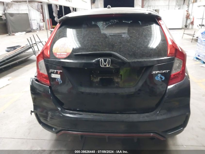 2018 Honda Fit Sport VIN: 3HGGK5H77JM713758 Lot: 39826448