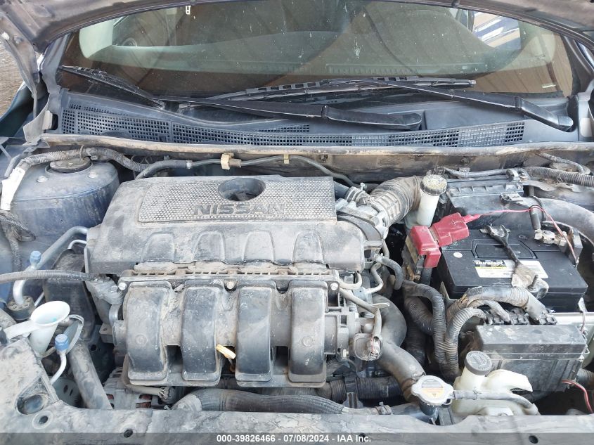 2016 Nissan Sentra Sv VIN: 3N1AB7AP3GY334397 Lot: 39826466