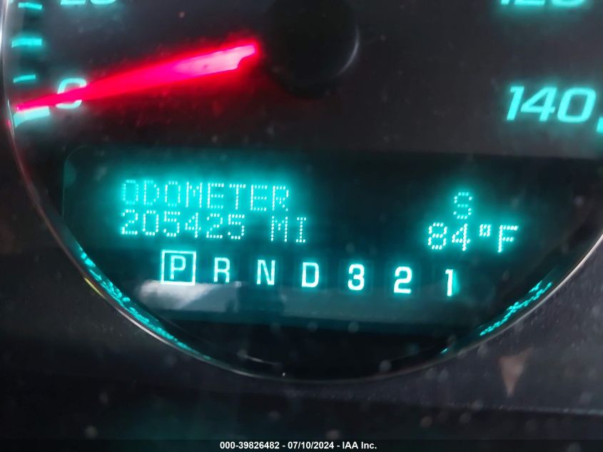 2010 Chevrolet Impala Ltz VIN: 2G1WC5EM3A1180213 Lot: 39826482