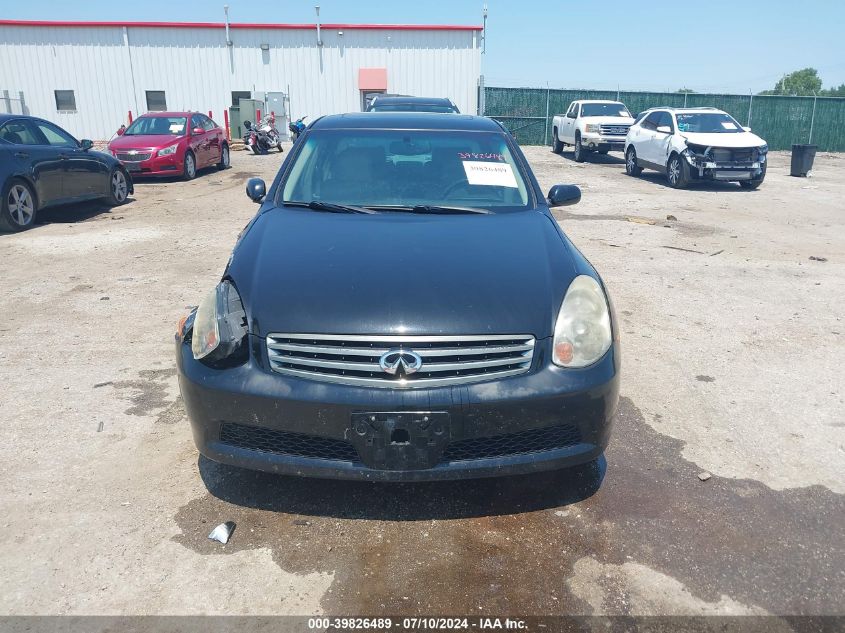 2005 Infiniti G35 VIN: JNKCV51E65M210672 Lot: 39826489