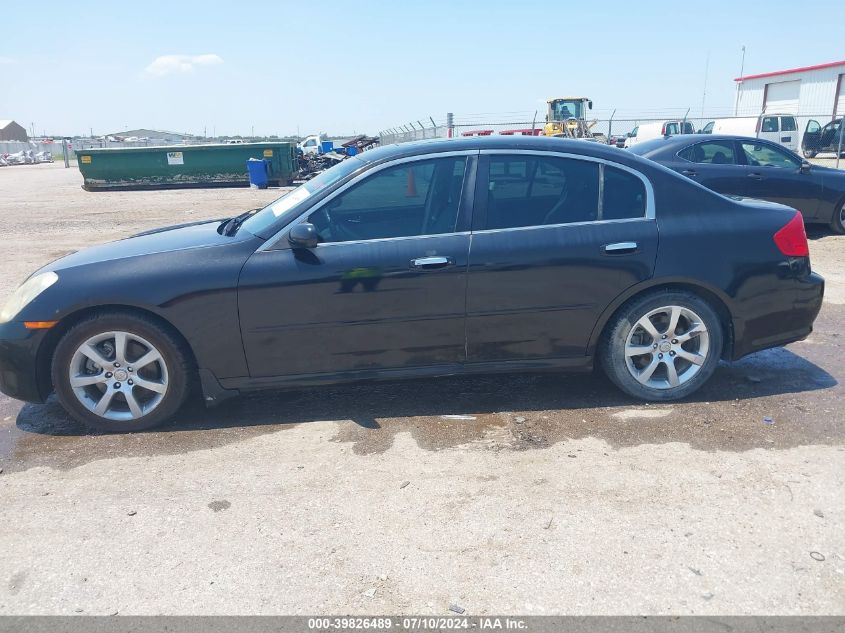 2005 Infiniti G35 VIN: JNKCV51E65M210672 Lot: 39826489