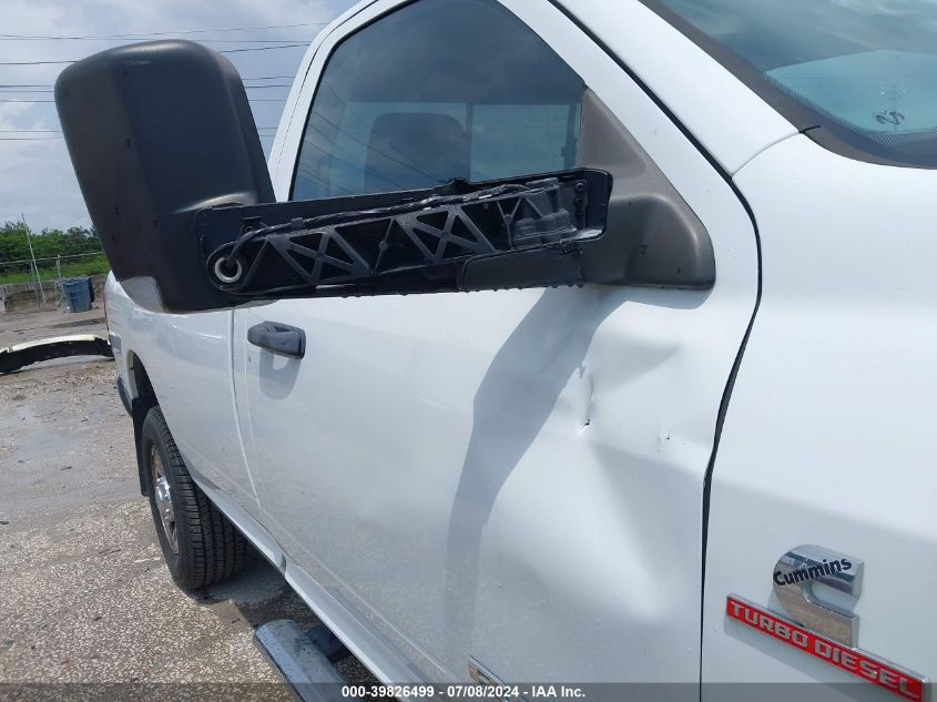 2020 Ram 3500 Tradesman Regular Cab 4X4 8' Box VIN: 3C63R3AL7LG263980 Lot: 39826499