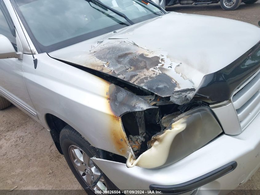 2005 Toyota Highlander Limited VIN: JTEDP21A450067137 Lot: 39826504