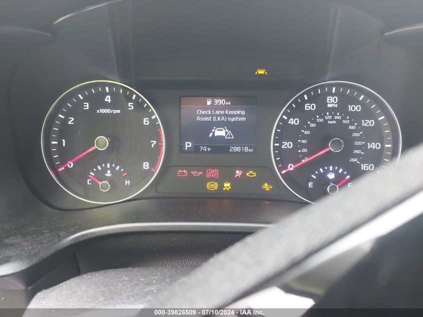 2021 Kia Forte Lxs VIN: 3KPF24AD7ME317316 Lot: 39826509