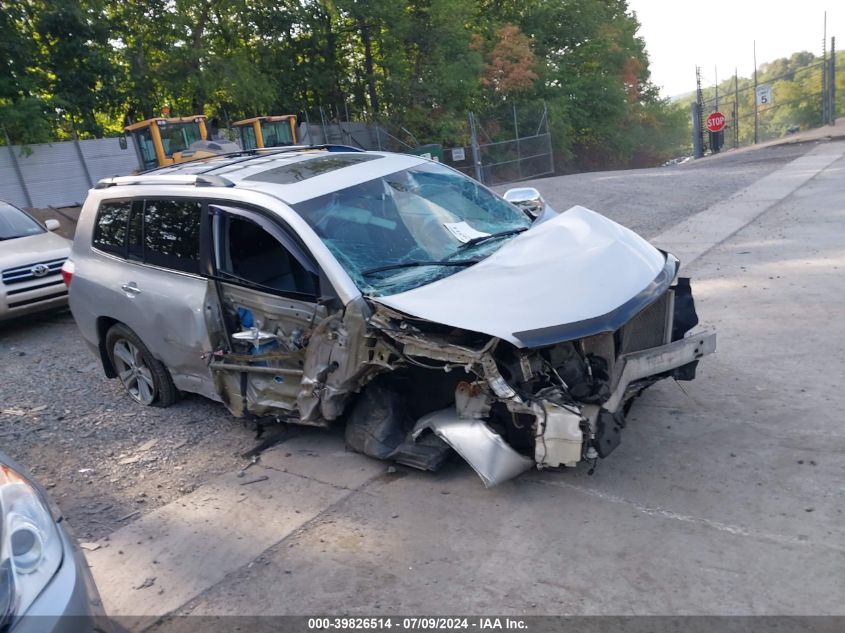 2012 Toyota Highlander Limited VIN: 5TDDK3EHXCS110423 Lot: 39826514