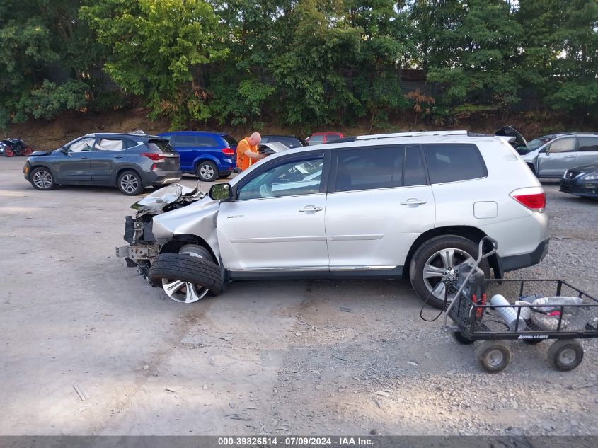 2012 Toyota Highlander Limited VIN: 5TDDK3EHXCS110423 Lot: 39826514
