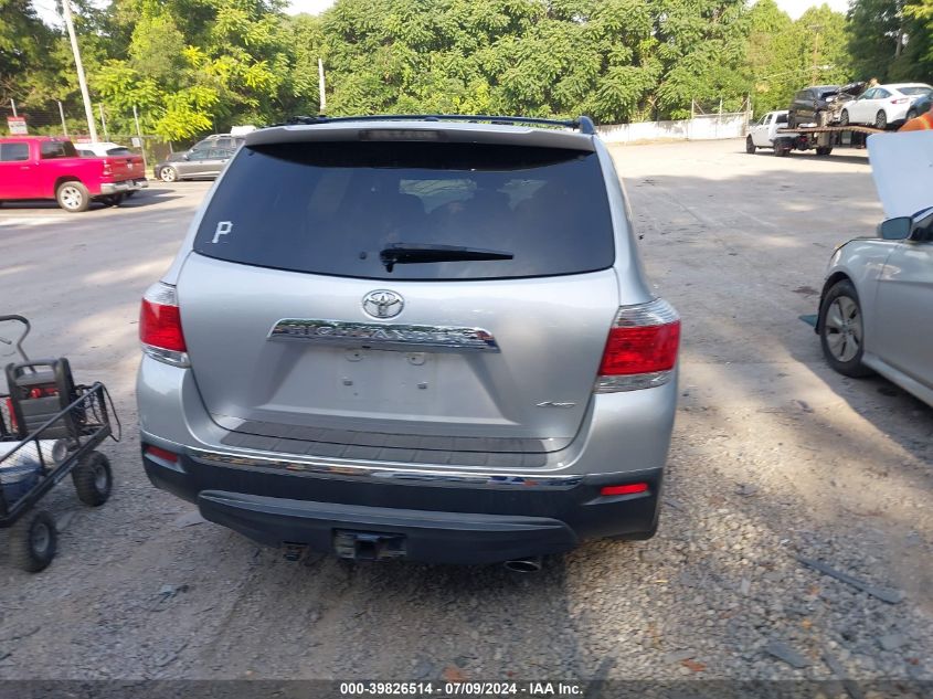 2012 Toyota Highlander Limited VIN: 5TDDK3EHXCS110423 Lot: 39826514