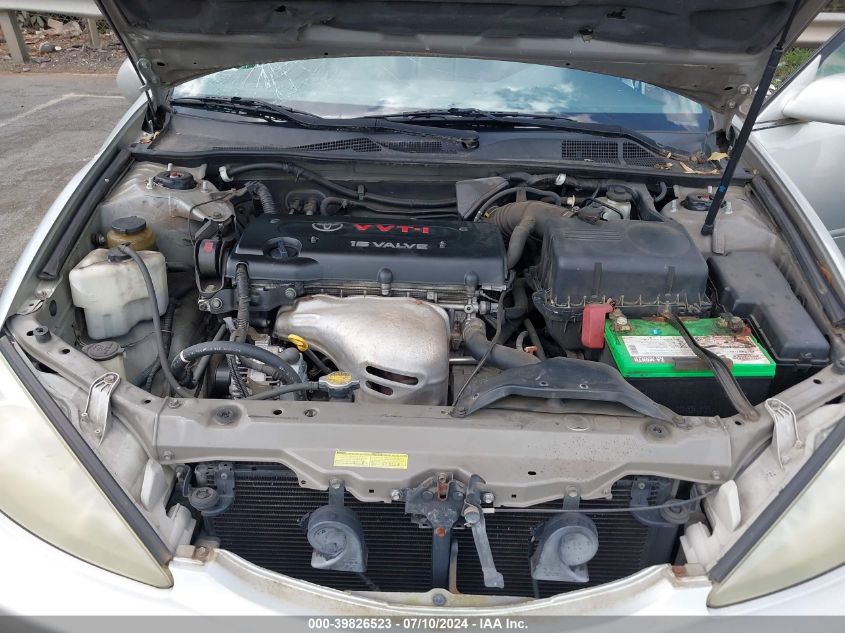 2003 Toyota Camry Le VIN: 4T1BE32K53U243936 Lot: 39826523