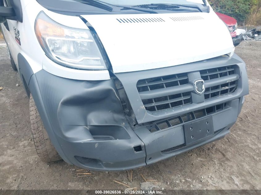 2014 Ram Promaster 2500 High Roof VIN: 3C6TRVCD1EE128106 Lot: 39826536