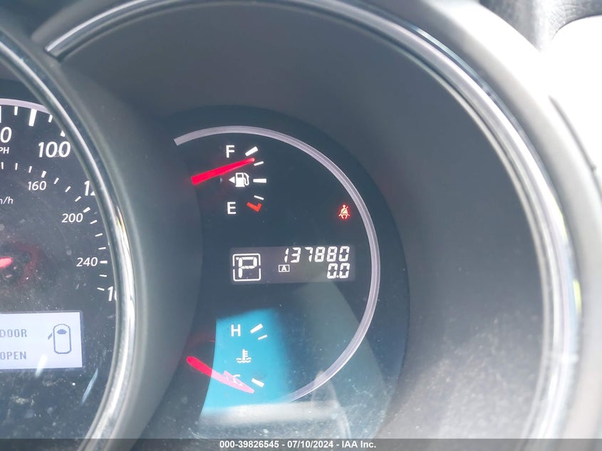 2012 Nissan Murano S/Sl/Le VIN: JN8AZ1MU8CW105744 Lot: 39826545