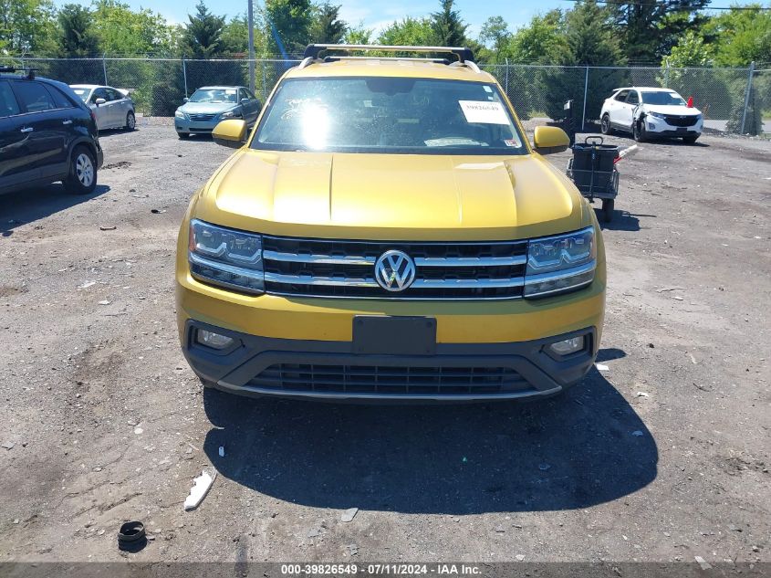 2018 Volkswagen Atlas 3.6L V6 Se VIN: 1V2CR2CA5JC507803 Lot: 39826549