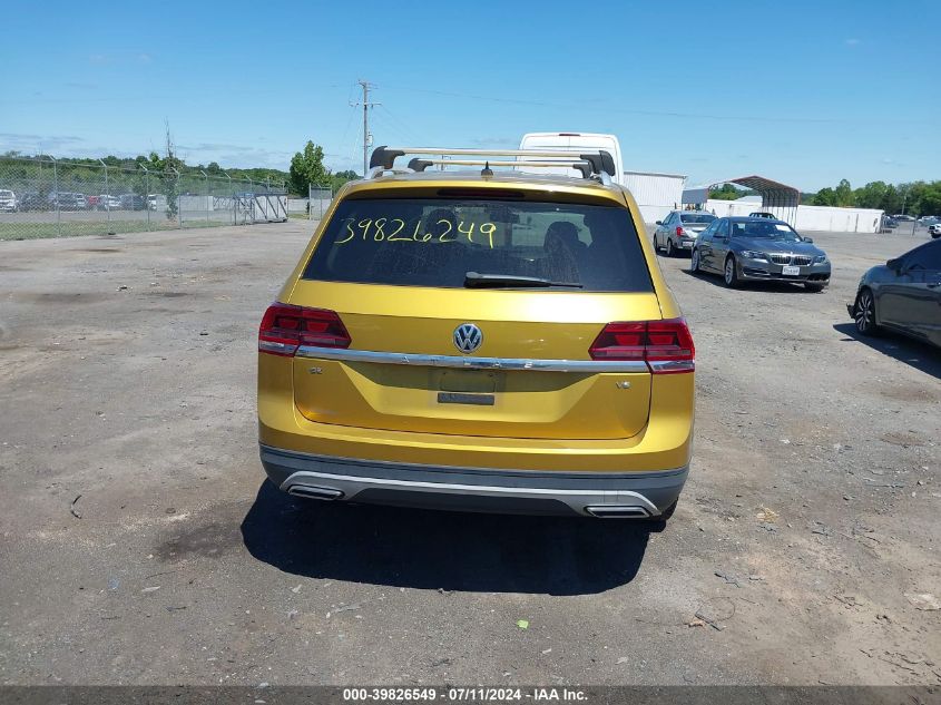 2018 Volkswagen Atlas 3.6L V6 Se VIN: 1V2CR2CA5JC507803 Lot: 39826549