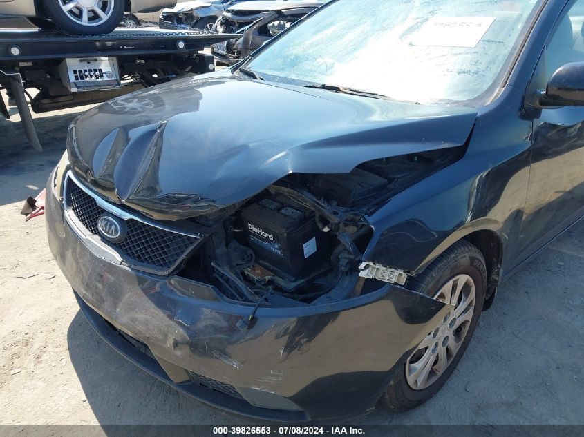 2010 Kia Forte Ex VIN: KNAFU4A20A5861296 Lot: 39826553