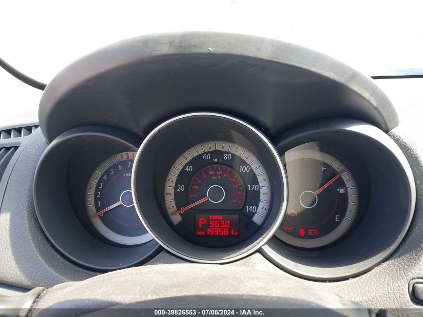 2010 Kia Forte Ex VIN: KNAFU4A20A5861296 Lot: 39826553