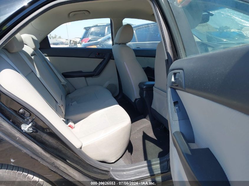 2010 Kia Forte Ex VIN: KNAFU4A20A5861296 Lot: 39826553