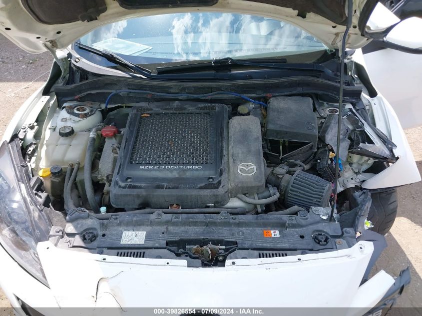 2012 Mazda Mazdaspeed3 Touring VIN: JM1BL1L30C1635603 Lot: 39826554