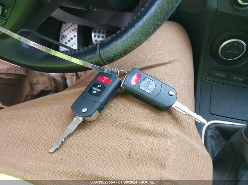 2012 Mazda Mazdaspeed3 Touring VIN: JM1BL1L30C1635603 Lot: 39826554