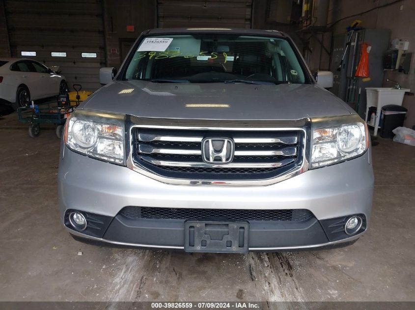 2014 Honda Pilot Exl VIN: 5FNYF4H55EB015224 Lot: 39826559