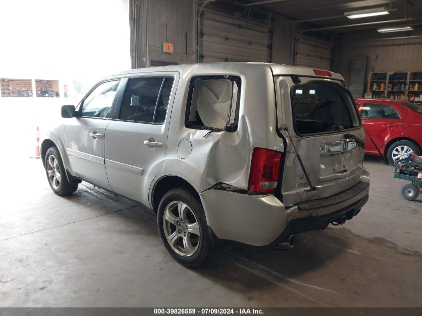 5FNYF4H55EB015224 2014 Honda Pilot Exl