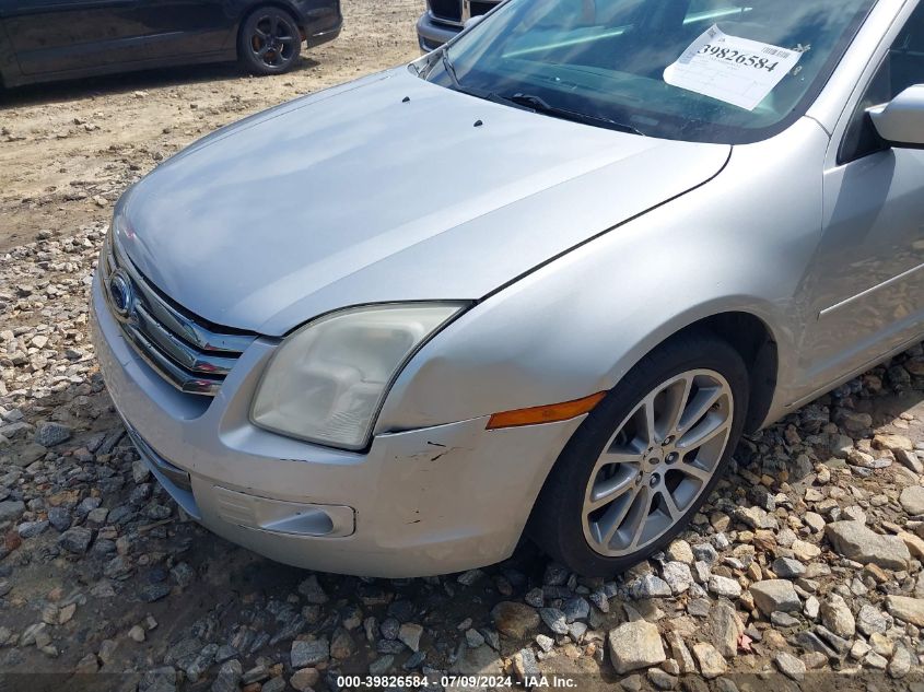 2009 Ford Fusion Sel VIN: 3FAHP08Z59R184839 Lot: 39826584