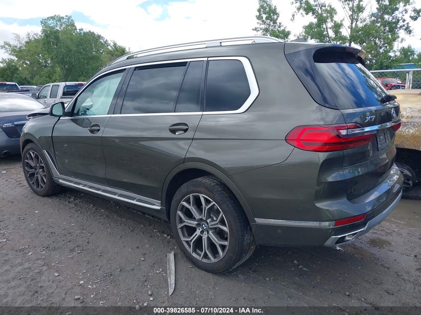 2022 BMW X7 xDrive40I VIN: 5UXCW2C07N9M52922 Lot: 39826585