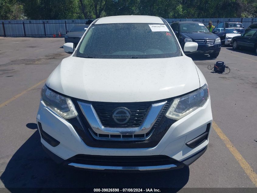2018 Nissan Rogue S VIN: JN8AT2MV0JW328695 Lot: 39826598