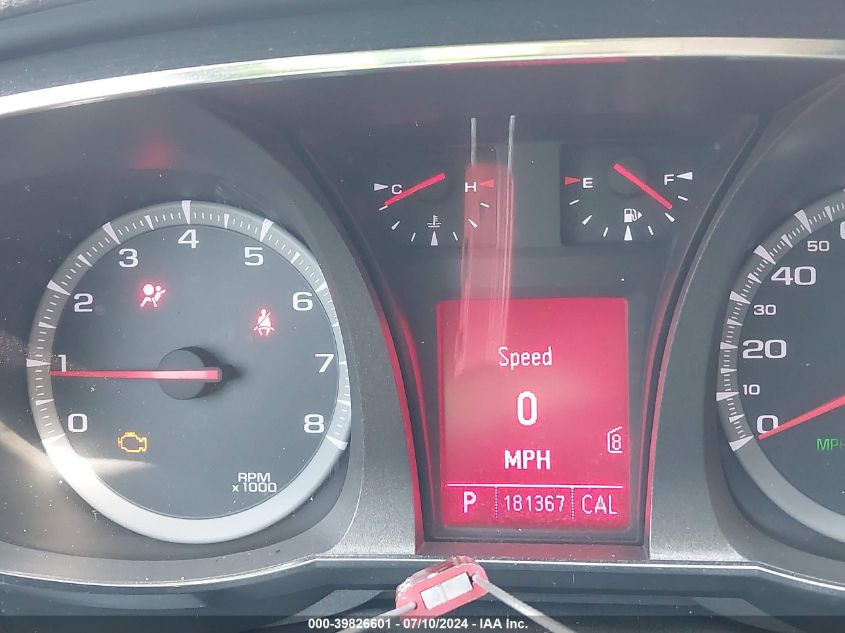 2011 GMC Terrain Sle-2 VIN: 2CTALSEC6B6361421 Lot: 39826601