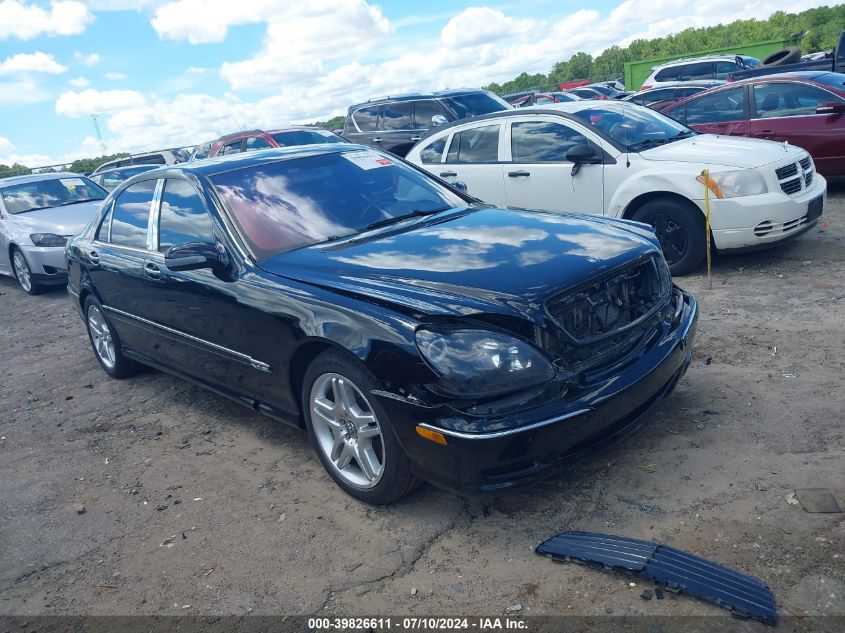 WDBNG78J62A301617 2002 Mercedes-Benz S 600 600