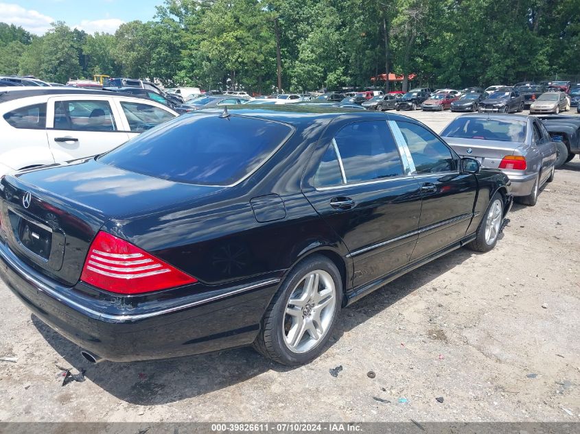 WDBNG78J62A301617 2002 Mercedes-Benz S 600 600