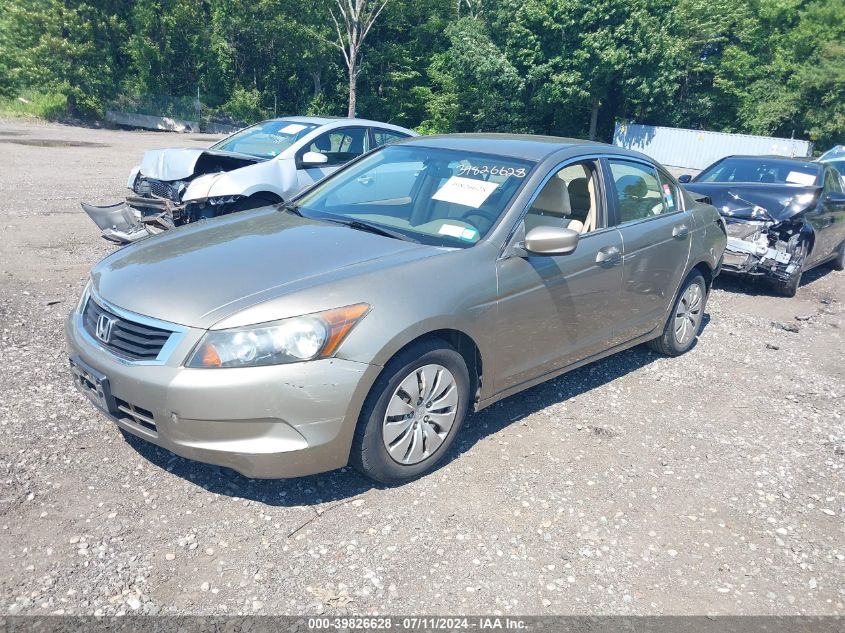 2010 Honda Accord 2.4 Lx VIN: 1HGCP2F37AA170018 Lot: 39826628