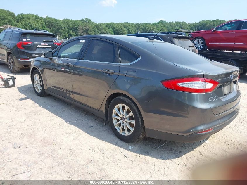 2015 FORD FUSION S - 3FA6P0G72FR182243