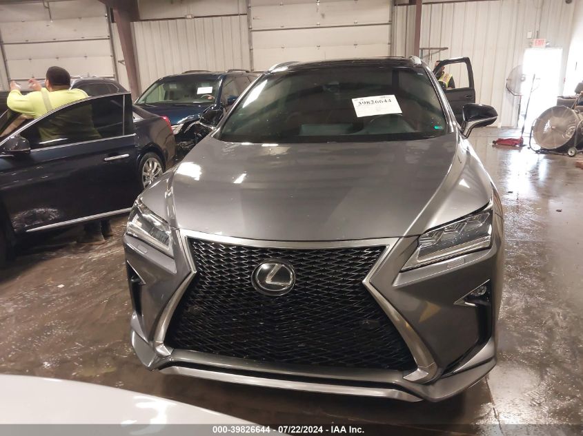 2016 Lexus Rx 350 F Sport VIN: 2T2BZMCA4GC027000 Lot: 39826644