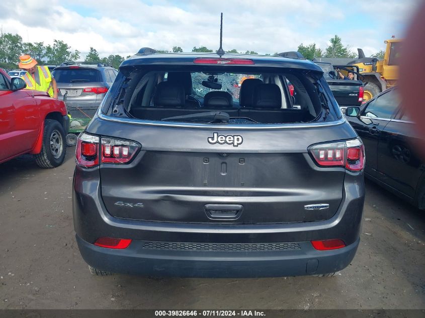 2018 Jeep Compass Latitude 4X4 VIN: 3C4NJDBB6JT162227 Lot: 39826646